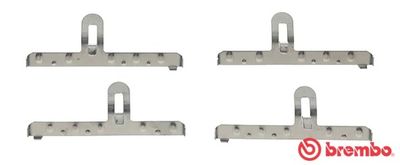Accessory Kit, disc brake pad BREMBO A 02 303