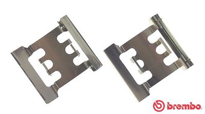 Accessory Kit, disc brake pad BREMBO A 02 314