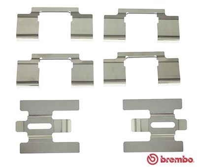 Accessory Kit, disc brake pad BREMBO A 02 317