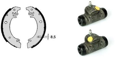 Brake Shoe Set BREMBO H 61 020