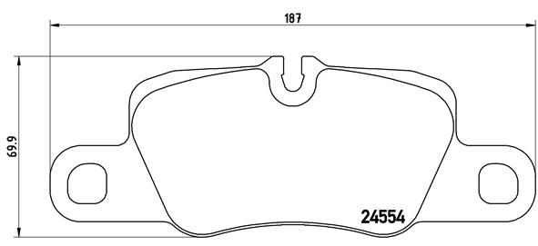 BREMBO P 65 023 Brake Pad Set, disc brake
