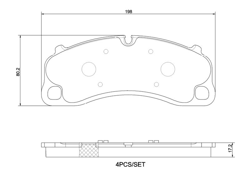 BREMBO P 65 048 Brake Pad Set, disc brake