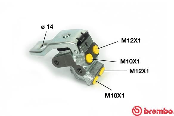 BREMBO R 85 004 Brake Force Regulator