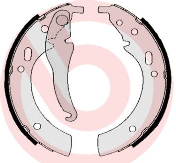 Brake Shoe Set BREMBO S 06 501