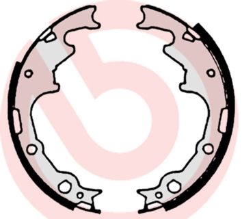 Brake Shoe Set BREMBO S 10 502