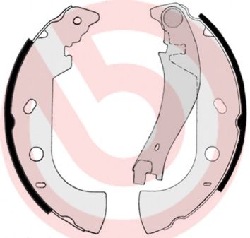 Brake Shoe Set BREMBO S 23 514