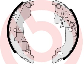 BREMBO S 23 520 Brake Shoe Set