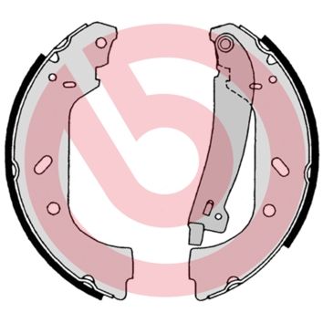 BREMBO S 23 552 Brake Shoe Set