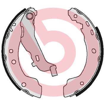 BREMBO S 23 572 Brake Shoe Set