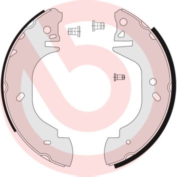 BREMBO S 24 523 Brake Shoe Set
