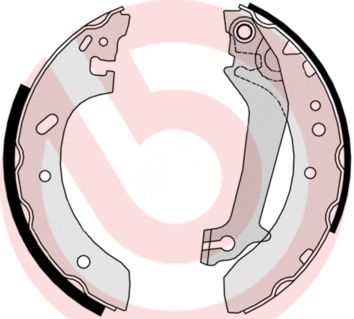 BREMBO S 24 526 Brake Shoe Set