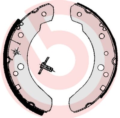 Brake Shoe Set BREMBO S 24 537