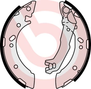 BREMBO S 30 510 Brake Shoe Set