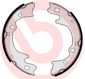 BREMBO S 30 515 Brake Shoe Set