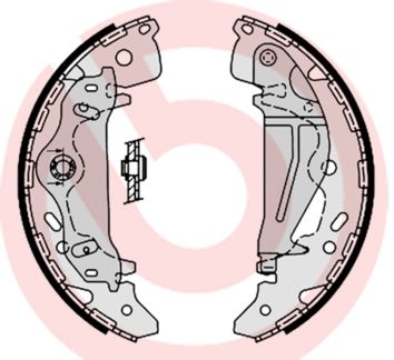 BREMBO S 30 521 Brake Shoe Set