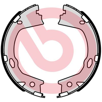 Brake Shoe Set, parking brake BREMBO S 30 546