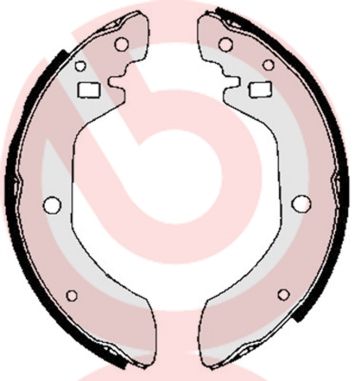 BREMBO S 56 501 Brake Shoe Set