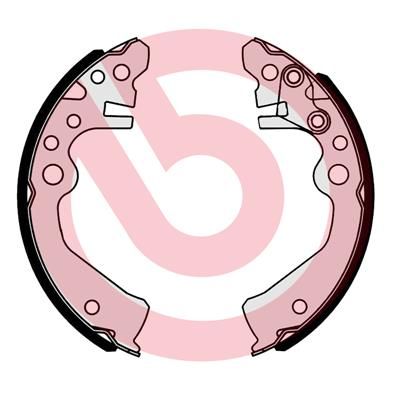 Brake Shoe Set BREMBO S 56 549