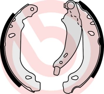 BREMBO S 61 525 Brake Shoe Set