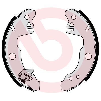 Brake Shoe Set BREMBO S 68 509