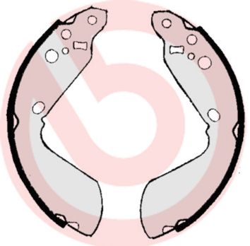 BREMBO S 79 517 Brake Shoe Set