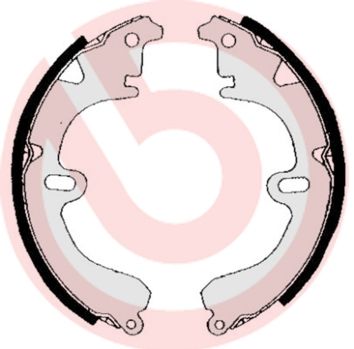 Brake Shoe Set BREMBO S 83 506