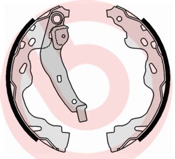 BREMBO S 83 509 Brake Shoe Set