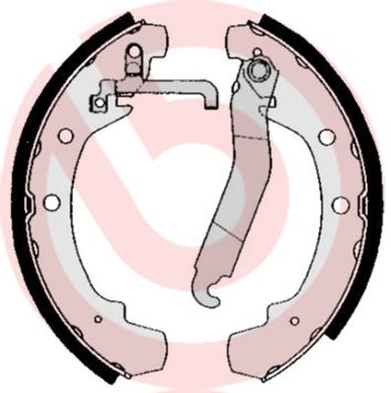 BREMBO S 85 510 Brake Shoe Set