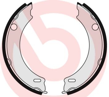 Brake Shoe Set, parking brake BREMBO S 86 508