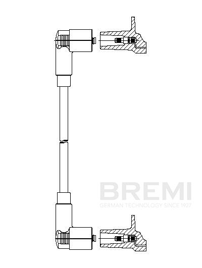 BREMI 114/50 Ignition Cable