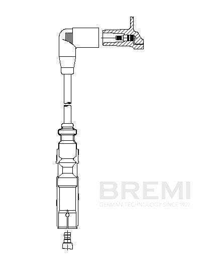 BREMI 162/66 Ignition Cable