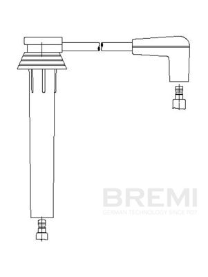 Ignition Cable BREMI 6A80/14