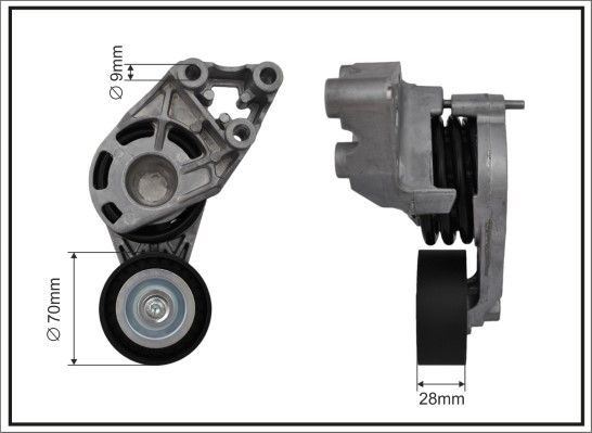 CAFFARO 118087SP Tensioner Lever, V-ribbed belt