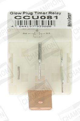 Relay, glow plug system CHAMPION CCU081