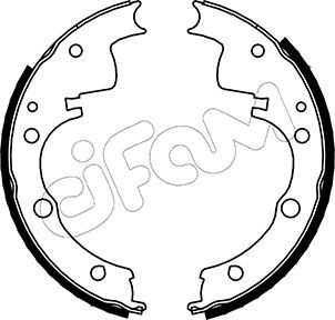 CIFAM 153-064 Brake Shoe Set