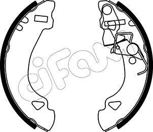 Brake Shoe Set CIFAM 153-069