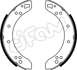CIFAM 153-101 Brake Shoe Set
