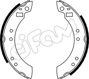 Brake Shoe Set CIFAM 153-103