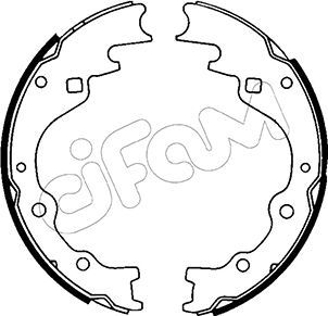 CIFAM 153-202 Brake Shoe Set