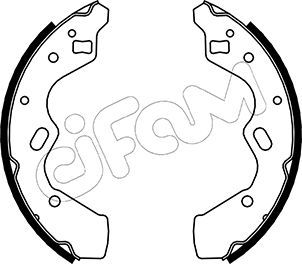 Brake Shoe Set CIFAM 153-219