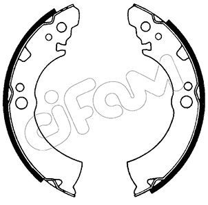 Brake Shoe Set CIFAM 153-273