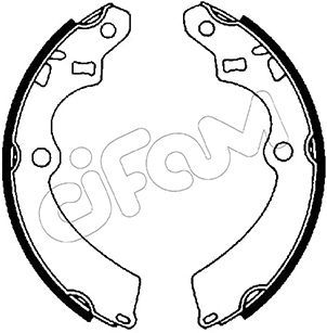 CIFAM 153-394 Brake Shoe Set