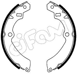 CIFAM 153-397 Brake Shoe Set