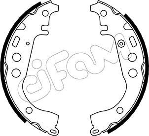 CIFAM 153-431 Brake Shoe Set