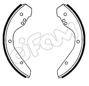 CIFAM 153-460 Brake Shoe Set