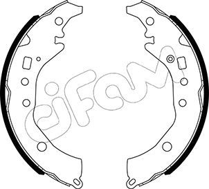 CIFAM 153-517 Brake Shoe Set