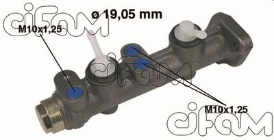 Brake Master Cylinder CIFAM 202-004