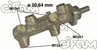 Brake Master Cylinder CIFAM 202-042