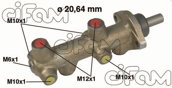 CIFAM 202-043 Brake Master Cylinder