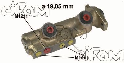 Brake Master Cylinder CIFAM 202-080